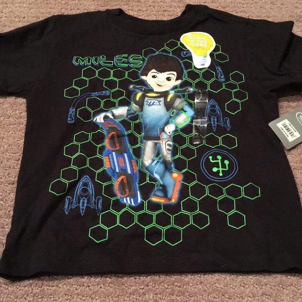Boys size 5/6 Miles shirt NWT